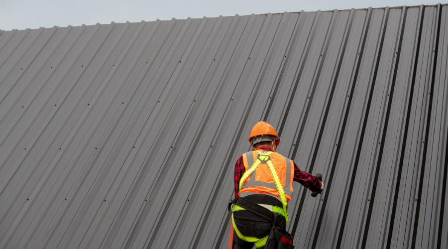 Professional metal roof installation services in Elberon, IA